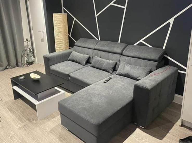 Luca Sofa Bed – Modern Fabric Sofa Bed with Comfortable Seating
