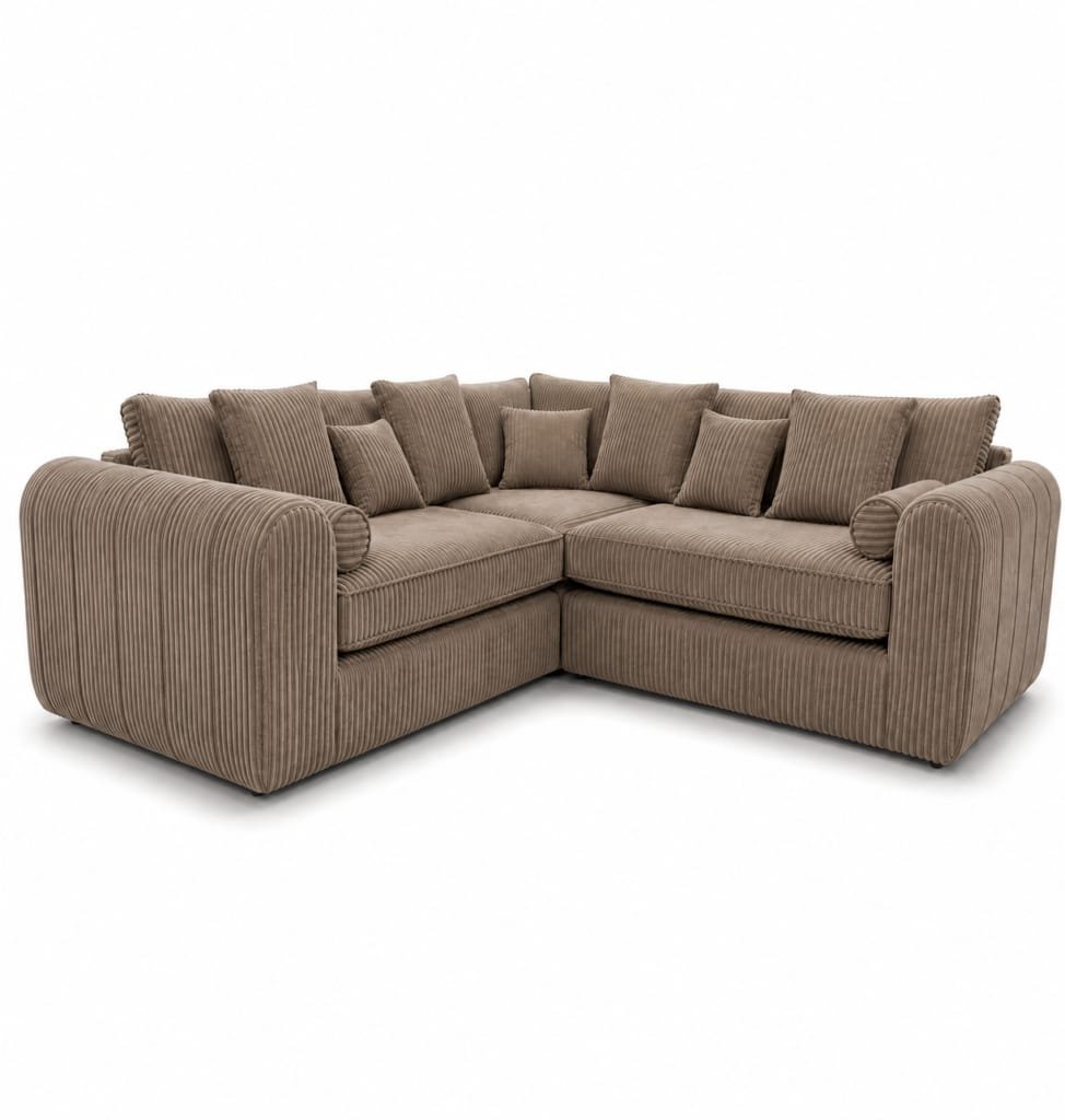 Lilly 5 Seater Corner Sofa UK – Luxury Modern Fabric Sofa