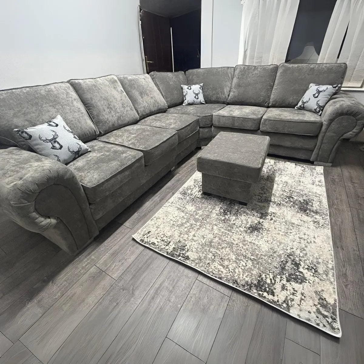 6 seater Verona corner sofa