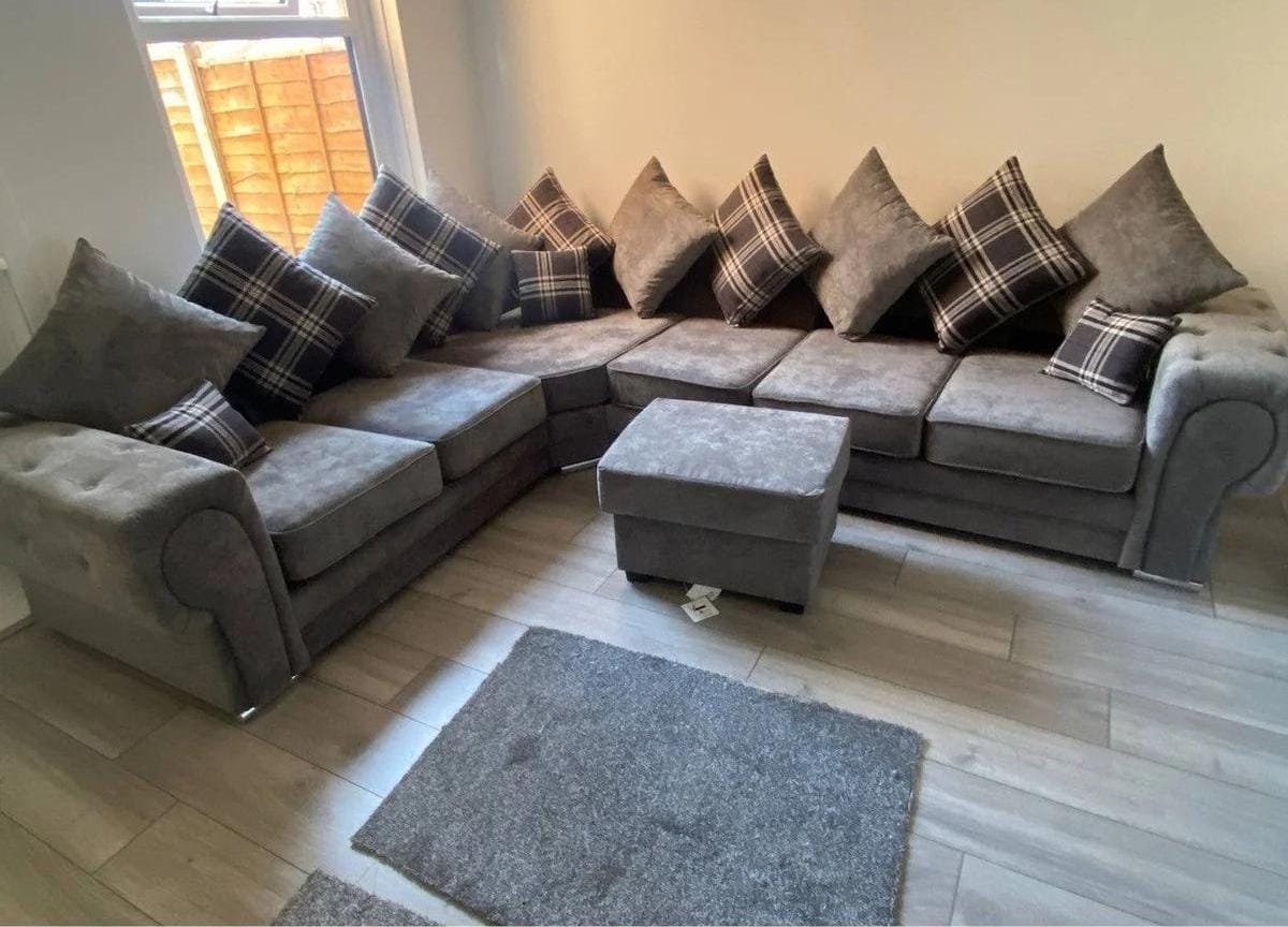 6 seater Verona corner sofa