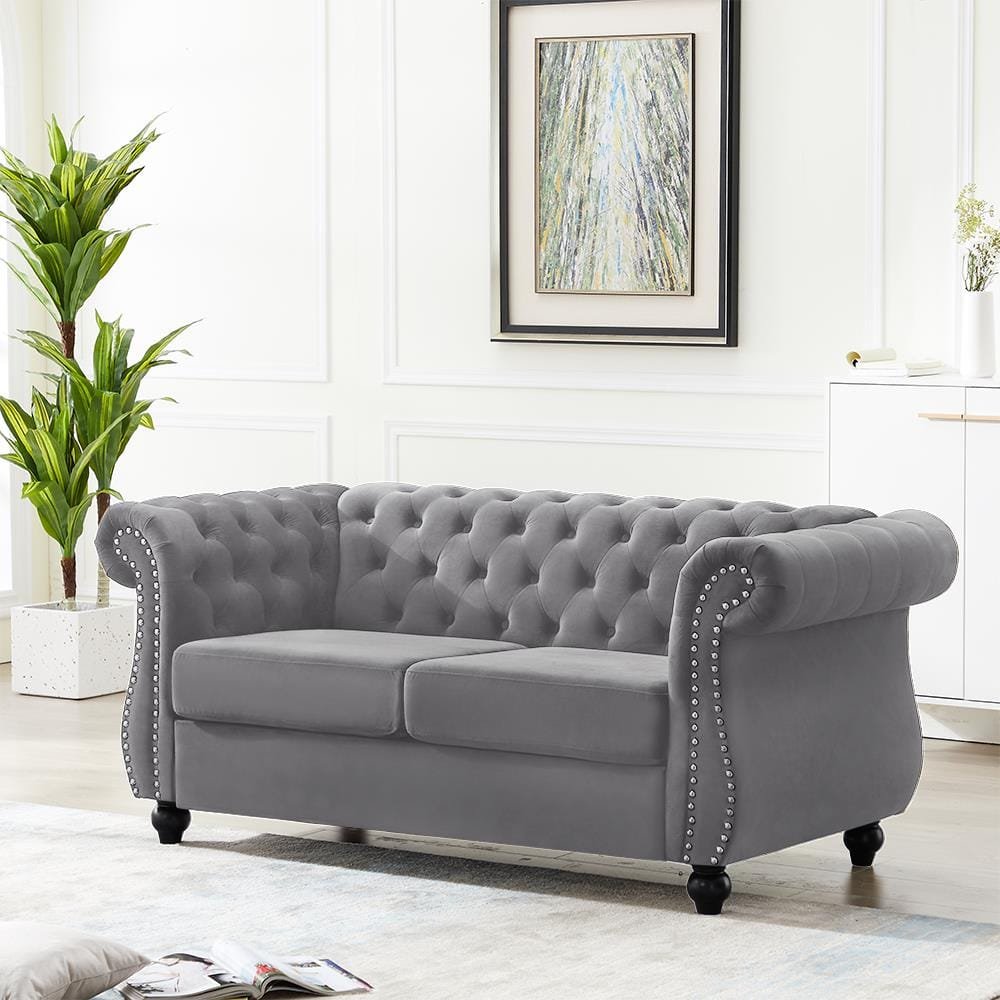 Chesterfield Leather Sofa – Luxury Handmade Leather Sofa for Living Room